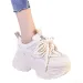 New Cm Height Increasing Dad Shoes For Women Spring Casual Sneakers Fashionable Thick Soled S Trendy_vogvips.com