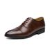 Euro Step British Style Men's Trendy Brogue Floral Business Casual Hairstylist Thick Sole Youth Small Leather Shoes Men_vogvips.com
