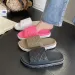 Bestselling 2026 Summer New Design Couple's Versatile Beach Fashionable Embossed Casual Thick Soft Bottom Outerwear_vogvips.com