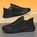 Cross-border Large Size Hollow Breathable Mesh For Men, Fly-knit Sports Shoes, Foreign Trade Flat Casual_vogvips.com