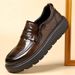 Men's Made Of Top-layer Cowhide, New Spring Model, Men's Business Casual Shoes, High-end Genuine Leather Thick-soled_vogvips.com