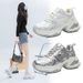 Starry Night Flight 2026 Spring New Thick Sole Height Increasing Breathable Mesh Dad Shoes For Women Casual Versatile_vogvips.com