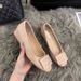 Small Man Increases Height Nude Square Buckle Light Mouth Single Shoes Women's Round Head Fashion Leather Shoes_vogvips.com