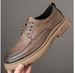 Suitable For All Seasons 【New Men's Casual Leather Shoes】Cowhide Hand-stitched Fashion/Casual Shoes_vogvips.com