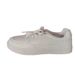 Student Solid Color White For Women 2026 New Leather Surface Four Seasons Casual Shoes Lace-up Low-top Flat Women's_vogvips.com