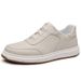 Men's Shoes Summer Men's Casual Shoes Made Of Top Grain Cowhide Genuine Leather Breathable Slip On White Versatile Leather Shoes_vogvips.com