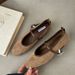 Women's Spring New Style Retro Round-Toe Shallow Mary Jane Shoes With Internal Height Increase, Soft Leather Thick Sole,_vogvips.com