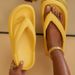 EVA Thong Platform Flip Flops For Women Summer 2023 Clip Toe Soft Sole Cloud Slippers Woman Thick Bottom Non Slip Beach_vogvips.com