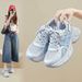 Dad Shoes Female Student Sports And Leisure Shoes Mesh Heightening Shoes Breathable_vogvips.com