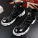 New Black Gold Madman Lion Mascue Mens Casual Absorb Youth Soft Shoes Of High Quality B5_vogvips.com