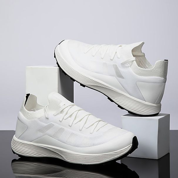 Men’s Premium Mesh Outdoor Sneakers, Minimalist Breathable Running Style Shoes, Lightweight Casual Sports Footwear_vogvips.com