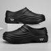 New Men's Anti-slip Chef Shoes Sandals For Men Working Shoes Waterproof Fashion Garden Shoes Clogs For Beach Slippers Size 36-48_vogvips.com