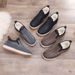 Euro Step Witer New Sheep Wool Dad No-Slip Waterproof Leather Surface Middle-Aged Ad Elderly Cotto Shoes Slip-O Sow Boots_vogvips.com