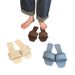 Bohemian Summer Cross Strap Roman Sandals - Soft Sole Open Toe Slide Sandals For Women In Retro Style (Available In Coffee, Denim Blue, Beige)_vogvips.com