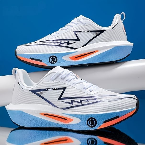 Men's Fashionable Comfortable Sports Shoes - Breathable Fabric Upper, Non-Slip, Wear-Resistant, Shock-Absorbing Sole,_vogvips.com