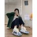 White Deer Shoes Letter Stitching Casual Denim Style Women Autumn New Men And Couples Low Top Sneakers On Behalf Of_vogvips.com