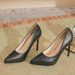 Women's Shoes Nude Casual Business Wedding Party Patent Leather Waterproof Platform Catwalk Sexy Temperament Stiletto Etiquette Single Shoes_vogvips.com