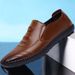 Euro Step Comfortable PU Slip-On Men's Casual Shoes Soft Sole Loafers_vogvips.com