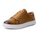 Men Premium Leather Casual Sneakers Non Slip Platform Lace Up Business Walking Shoes_vogvips.com