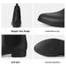 Women’s Waterproof Chelsea-Bootie, Slip-On Rain Ankle Boots_vogvips.com
