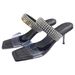 One-strap Rhinestone Stiletto Square Toe High-heeled Sandals For Women Stiletto Sexy Transparent Half-slippers For Women_vogvips.com