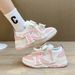 Pink Thick Soled Bread For Women, Spring/Summer New Style Chic, Niche Dign, High Street Student Casual Sports_vogvips.com