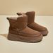 Fleece-Lined High-Top Snow Boots For Women 2025 Winter New Style Student Ins Korean Version Warm Casual Cotton Shoes_vogvips.com