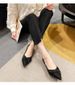 Hui Liya 833-91 French-style Pointed-toe Flat 2026 New Autumn Granny Shoes, Casual Versatile Fashion Women's Shoes_vogvips.com