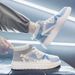 Men's High Top Canvas Shoes Height Increasing White Sneakers Trendy Skateboarding Lace Up Student Comfortable Platform Casual_vogvips.com