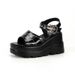 Fashion High Heels Metal Chain Sandals_vogvips.com