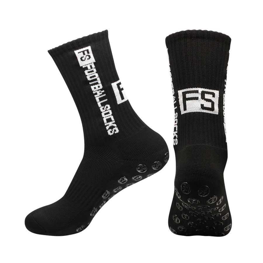 Soccer Socks With Silicone Grip – Anti-Slip Sports Socks For Football/Basketball (11 Colors)_vogvips.com