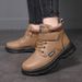 New Leather Spring Men's Shoes High-top Men's Heightening Tooling Martin Boots_vogvips.com