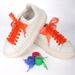 2.5cm Wide Polyester Ribbon Shoelaces - Vibrant Candy Colors For Sneakers, Casual & Work Shoes (34 Color Options) Lazy Snow Yarn Ribbon Shoelaces_vogvips.com