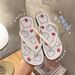 New Women's Summer Flip-flops Seaside Vacations, Flat-sod Beach Sandals For Outdoor Wear, Non-slip Flip-flops,_vogvips.com