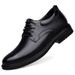 Men's Leather Shoes Men's Inner Height Increase Cm Thick-soled Formal Shoes Height Increase Casual Leather Shoes_vogvips.com