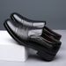 Suitable For All Seasons Men's Genuine Leather Lace-up Three-joint Business Formal Middle-aged And Elderly Dad Shoes_vogvips.com