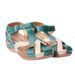 Cross-border Plus-size 2021 European And American Round-toe Wedge Heel Velcro Strap Outdoor Straw Women's Sandals In_vogvips.com