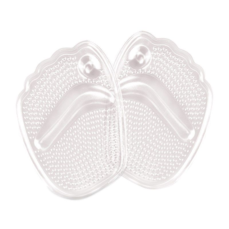 Anti-Slip Gel Forefoot Pads – Cushioned Half-Size Inserts For High Heels & Dress Shoes (Universal Fit, Transparent, Pain Relief For Ball Of Foot)_vogvips.com