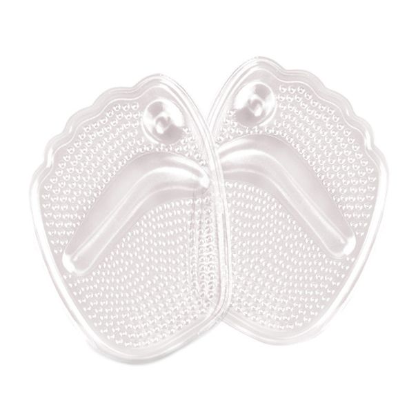 Anti-Slip Gel Forefoot Pads – Cushioned Half-Size Inserts For High Heels & Dress Shoes (Universal Fit, Transparent, Pain Relief For Ball Of Foot)_vogvips.com