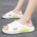 Men’s Shoes Slippers Couple Style Summer Outdoor Non Slip Thick Soled Men's Sandals Outdoor Sports Solid Color Beach Sandals_vogvips.com