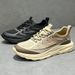 Summer Men's 2025 New Sports Men Lightweight Soft Sole Breathable Mesh Slip-On Casual Running Shoes_vogvips.com