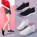 Old Beijing Cloth Lightweight Breathable Korean Style Mesh Women's Square Dance Shoes Spring Summer Fashion Mom Sneakers_vogvips.com