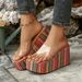 thick-soled Round-toe Transparent One-strap And Style Summer New Colorful_vogvips.com