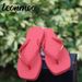 Thailand LEONMOO Women's Slippers Summer Outdoor Non-Slip Flip-Flops Beach Vacation Slippers For Women_vogvips.com