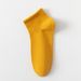 Men's Socks Solid Color Cotton Socks Summer Deodorant Sweat Absorbent Men's Antibacterial Spring And Summer Thin Breathable Short Tube Men's Socks_vogvips.com