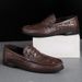Men's Business Fashion Trendy Shoes, Loafers, Cross-border Large Size Men's Casual Leather Shoes_vogvips.com