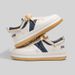 Live Streaming Of White Women's Fashionable Casual Sports Board Lace Up Spring And Autumn Low Top Big Toe Shoes, Student_vogvips.com