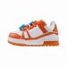Unisex Chunky Top Trendy Color-Block Sneakers Thick-Soled Sports Casual Shoes 2025 New Style Personality_vogvips.com