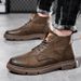 European Warm Series Men's Martin 2025 New Winter Plush Thickened Cotton Shoes Casual Trendy High-top Versatile Warm Boots_vogvips.com