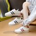 Little White Shoes Female Four Female Students Leisure Sports Versatile Board Shoes Street Shot_vogvips.com
